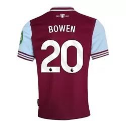 Camisola West Ham United Bowen 20 Homem Equipamento 1ª 2024/25 Camisola West Ham United Bowen 20 Homem Equipamento 1ª 2024/25