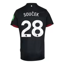 Camisola West Ham United Soucek 28 Homem Equipamento 2ª 2024/25 Camisola West Ham United Soucek 28 Homem Equipamento 2ª 2024/25