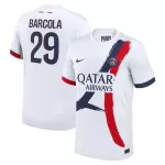 Camisola Paris Saint-Germain Bradley Barcola 29 Homem Equipamento 2ª 2024/25