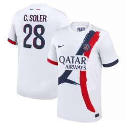 Camisola Paris Saint-Germain Carlos Soler 28 Homem Equipamento 2ª 2024/25 Camisola Paris Saint-Germain Carlos Soler 28 Homem Equipamento 2ª 2024/25