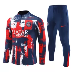 Conjunto de Moletom de Treino Paris Saint-Germain Homem Quarto-Zíper 2024/25 Vermelha Conjunto de Moletom de Treino Paris Saint-Germain Homem Quarto-Zíper 2024/25 Vermelha