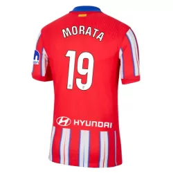 Camisola Atlético Madrid Morata 19 Homem Equipamento 1ª 2024/25 Camisola Atlético Madrid Morata 19 Homem Equipamento 1ª 2024/25