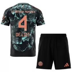 Camisola FC Bayern de Munique De Ligt 4 Criança Equipamento 2ª 2024/25 Camisola FC Bayern de Munique De Ligt 4 Criança Equipamento 2ª 2024/25