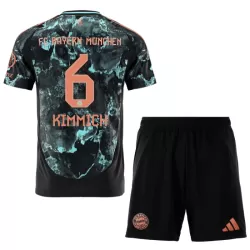Camisola FC Bayern de Munique Kimmich 6 Criança Equipamento 2ª 2024/25 Camisola FC Bayern de Munique Kimmich 6 Criança Equipamento 2ª 2024/25