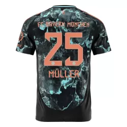 Camisola FC Bayern de Munique Müller 25 Homem Equipamento 2ª 2024/25 Camisola FC Bayern de Munique Müller 25 Homem Equipamento 2ª 2024/25