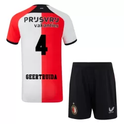 Camisola Feyenoord Geertruida 4 Criança Equipamento 1ª 2024/25 Camisola Feyenoord Geertruida 4 Criança Equipamento 1ª 2024/25