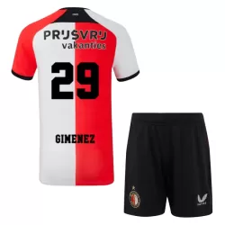 Camisola Feyenoord Gimenez 29 Criança Equipamento 1ª 2024/25 Camisola Feyenoord Gimenez 29 Criança Equipamento 1ª 2024/25