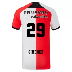Camisola Feyenoord Gimenez 29 Homem Equipamento 1ª 2024/25 Camisola Feyenoord Gimenez 29 Homem Equipamento 1ª 2024/25