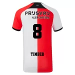 Camisola Feyenoord Timber 8 Homem Equipamento 1ª 2024/25