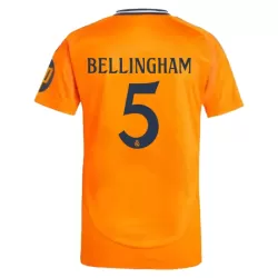 Camisola Real Madrid Bellingham 5 Homem Equipamento 2ª 2024/25 Camisola Real Madrid Bellingham 5 Homem Equipamento 2ª 2024/25