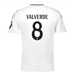 Camisola Real Madrid Valverde 8 Homem Equipamento 1ª 2024/25 Camisola Real Madrid Valverde 8 Homem Equipamento 1ª 2024/25