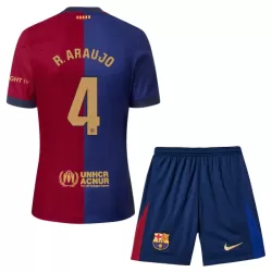 Camisola FC Barcelona R. Araujo 4 Criança Equipamento 1ª 2024/25 Camisola FC Barcelona R. Araujo 4 Criança Equipamento 1ª 2024/25