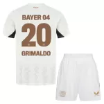 Camisola Bayer Leverkusen Alejandro Grimaldo 20 Criança Equipamento 2ª 2024/25