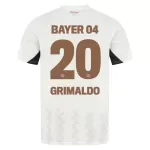 Camisola Bayer Leverkusen Alejandro Grimaldo 20 Homem Equipamento 2ª 2024/25