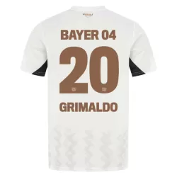 Camisola Bayer Leverkusen Alejandro Grimaldo 20 Homem Equipamento 2ª 2024/25 Camisola Bayer Leverkusen Alejandro Grimaldo 20 Homem Equipamento 2ª 2024/25