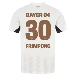 Camisola Bayer Leverkusen Jeremie Frimpong 30 Homem Equipamento 2ª 2024/25 Camisola Bayer Leverkusen Jeremie Frimpong 30 Homem Equipamento 2ª 2024/25