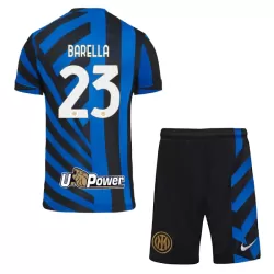Camisola Inter Milan Barella 23 Criança Equipamento 1ª 2024/25 Camisola Inter Milan Barella 23 Criança Equipamento 1ª 2024/25