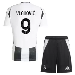 Camisola Juventus Vlahovic 9 Criança Equipamento 1ª 2024/25 Camisola Juventus Vlahovic 9 Criança Equipamento 1ª 2024/25