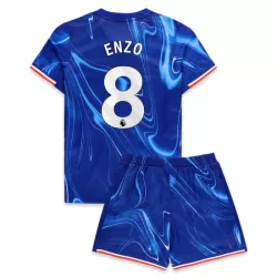Camisola Chelsea Enzo 8 Criança Equipamento 1ª 2024/25 Camisola Chelsea Enzo 8 Criança Equipamento 1ª 2024/25