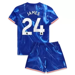 Camisola Chelsea James 24 Criança Equipamento 1ª 2024/25 Camisola Chelsea James 24 Criança Equipamento 1ª 2024/25