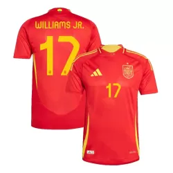 Camisola Espanha Williams JR 17 Homem Equipamento 1ª Euro 2024 Camisola Espanha Williams JR 17 Homem Equipamento 1ª Euro 2024