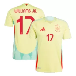 Camisola Espanha Williams JR 17 Homem Equipamento 2ª Euro 2024 Camisola Espanha Williams JR 17 Homem Equipamento 2ª Euro 2024