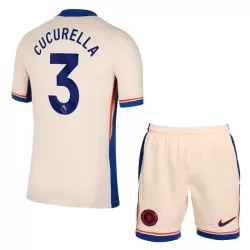 Camisola Chelsea Cucurella 3 Criança Equipamento 2ª 2024/25 Camisola Chelsea Cucurella 3 Criança Equipamento 2ª 2024/25