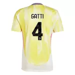 Camisola Juventus Gatti 4 Homem Equipamento 2ª 2024/25