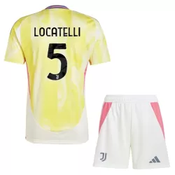 Camisola Juventus Locatelli 5 Criança Equipamento 2ª 2024/25 Camisola Juventus Locatelli 5 Criança Equipamento 2ª 2024/25
