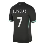 Camisola Liverpool Luis Díaz 7 Homem Equipamento 2ª 2024/25