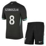 Camisola Liverpool Szoboszlai 8 Criança Equipamento 2ª 2024/25