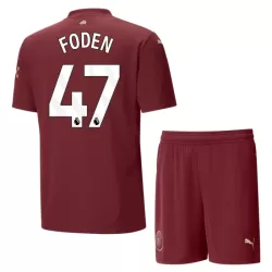 Camisola Manchester City Foden 47 Criança Equipamento 3ª 2024/25 Camisola Manchester City Foden 47 Criança Equipamento 3ª 2024/25