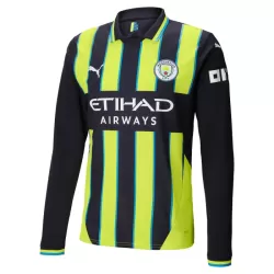 Camisola Manga Comprida Manchester City Homem Equipamento 2ª 2024/25 Camisola Manga Comprida Manchester City Homem Equipamento 2ª 2024/25