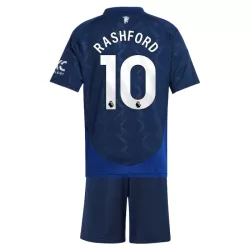Camisola Manchester United Rashford 10 Criança Equipamento 2ª 2024/25 Camisola Manchester United Rashford 10 Criança Equipamento 2ª 2024/25