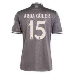 Camisola Real Madrid Arda Guler 15 Homem Equipamento 3ª 2024/25 Camisola Real Madrid Arda Guler 15 Homem Equipamento 3ª 2024/25