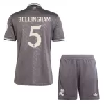 Camisola Real Madrid Bellingham 5 Criança Equipamento 3ª 2024/25