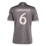 Camisola Real Madrid Camavinga 6 Homem Equipamento 3ª 2024/25