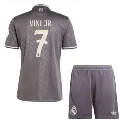 Camisola Real Madrid Vini JR 7 Criança Equipamento 3ª 2024/25 Camisola Real Madrid Vini JR 7 Criança Equipamento 3ª 2024/25