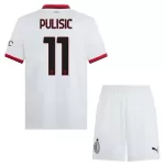Camisola AC Milan Pulisic 11 Criança Equipamento 2ª 2024/25