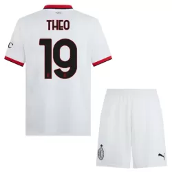 Camisola AC Milan Theo 19 Criança Equipamento 2ª 2024/25 Camisola AC Milan Theo 19 Criança Equipamento 2ª 2024/25
