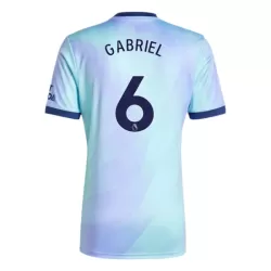 Camisola Arsenal Gabriel 6 Homem Equipamento 3ª 2024/25 Camisola Arsenal Gabriel 6 Homem Equipamento 3ª 2024/25
