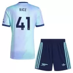 Camisola Arsenal Rice 41 Criança Equipamento 3ª 2024/25