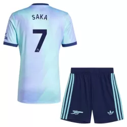 Camisola Arsenal Saka 7 Criança Equipamento 3ª 2024/25 Camisola Arsenal Saka 7 Criança Equipamento 3ª 2024/25
