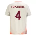 Camisola AS Roma Cristante 4 Homem Equipamento 2ª 2024/25