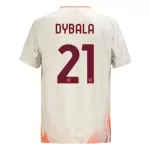 Camisola AS Roma Dybala 21 Homem Equipamento 2ª 2024/25