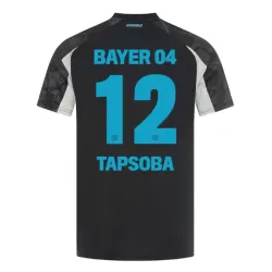 Camisola Bayer Leverkusen Edmond Tapsoba 12 Homem Equipamento 3ª 2024/25 Camisola Bayer Leverkusen Edmond Tapsoba 12 Homem Equipamento 3ª 2024/25