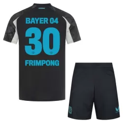 Camisola Bayer Leverkusen Jeremie Frimpong 30 Criança Equipamento 3ª 2024/25 Camisola Bayer Leverkusen Jeremie Frimpong 30 Criança Equipamento 3ª 2024/25