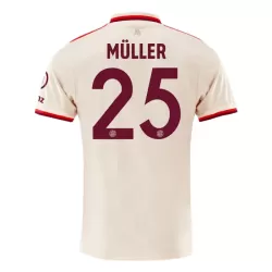 Camisola FC Bayern de Munique Müller 25 Homem Equipamento 3ª 2024/25 Camisola FC Bayern de Munique Müller 25 Homem Equipamento 3ª 2024/25