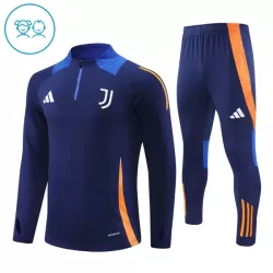 Conjunto de Moletom de Treino Juventus Criança Quarto-Zíper 2024/25 Navy Conjunto de Moletom de Treino Juventus Criança Quarto-Zíper 2024/25 Navy
