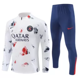 Conjunto de Moletom de Treino Paris Saint-Germain Homem Quarto-Zíper 2024/25 Branca Conjunto de Moletom de Treino Paris Saint-Germain Homem Quarto-Zíper 2024/25 Branca
